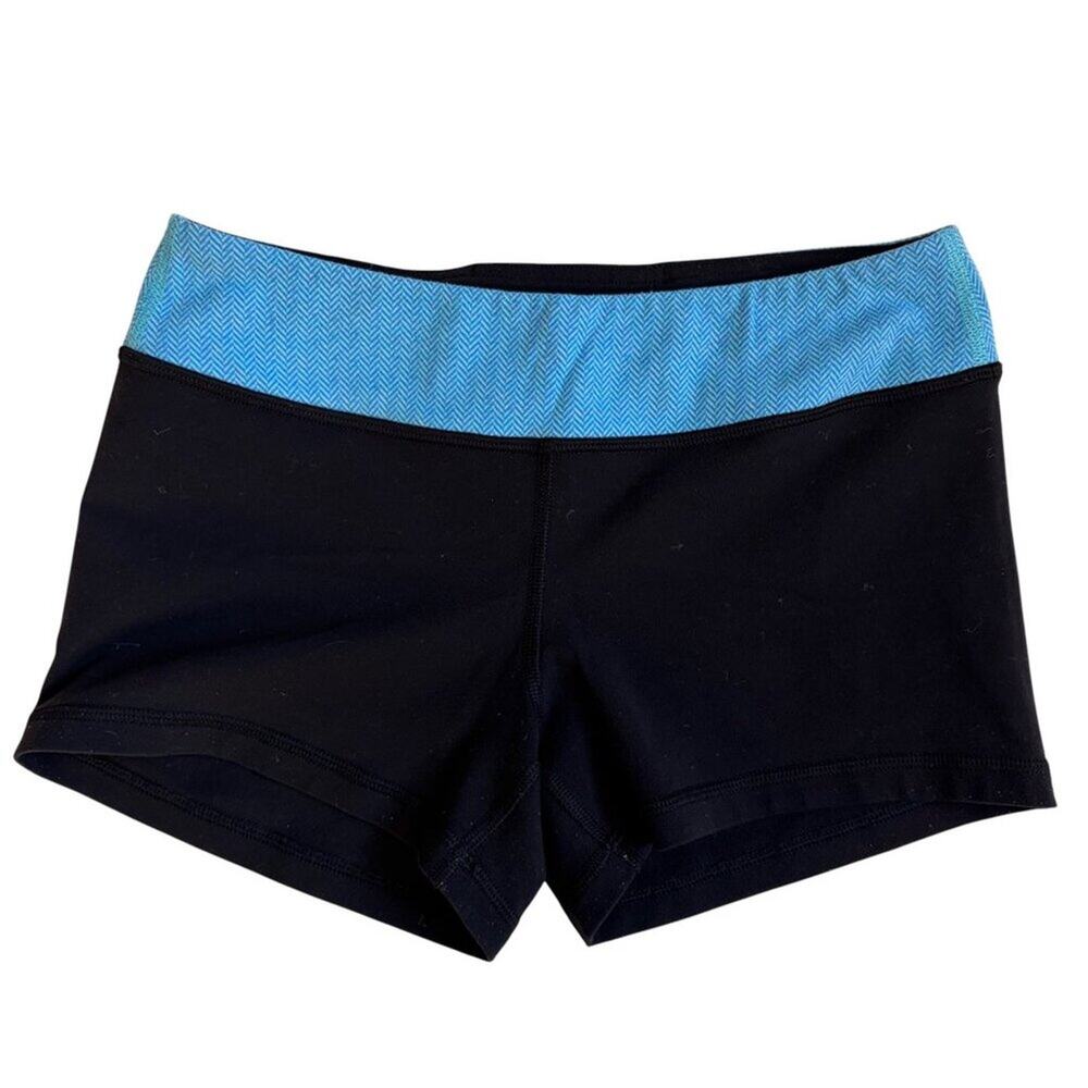 ivivva by Lululemon Reversible Biker Shorts (Black) - Size 14